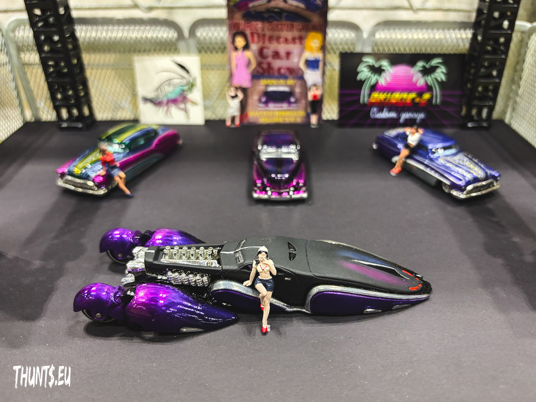 Custom Diecasts at Yokohama Hot Rod Show 2025