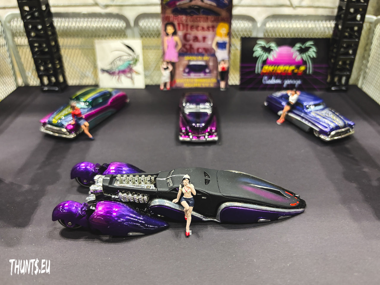 Custom Diecasts at Yokohama Hot Rod Show 2025