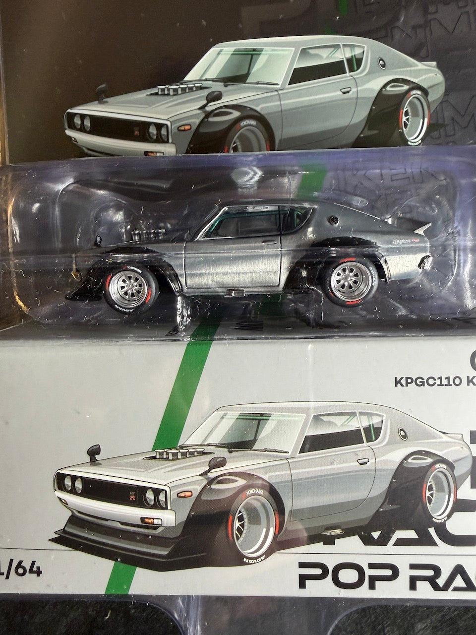 Pop Race - Nissan Kenmeri Skyline KPG110