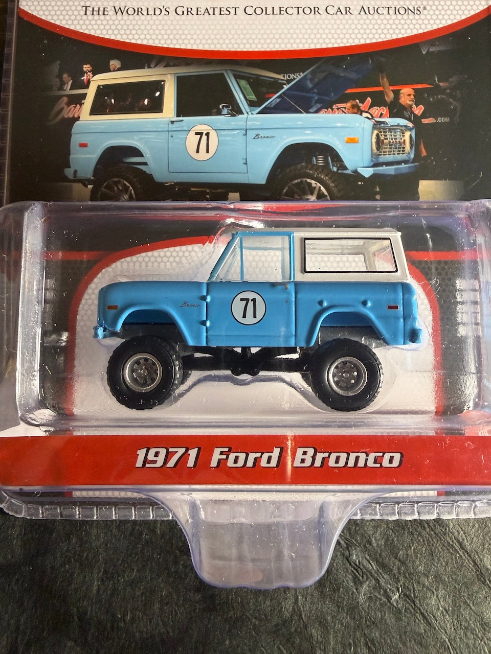 Greenlight - 1971 Ford Bronco - Banett-Jackson Car Auctions