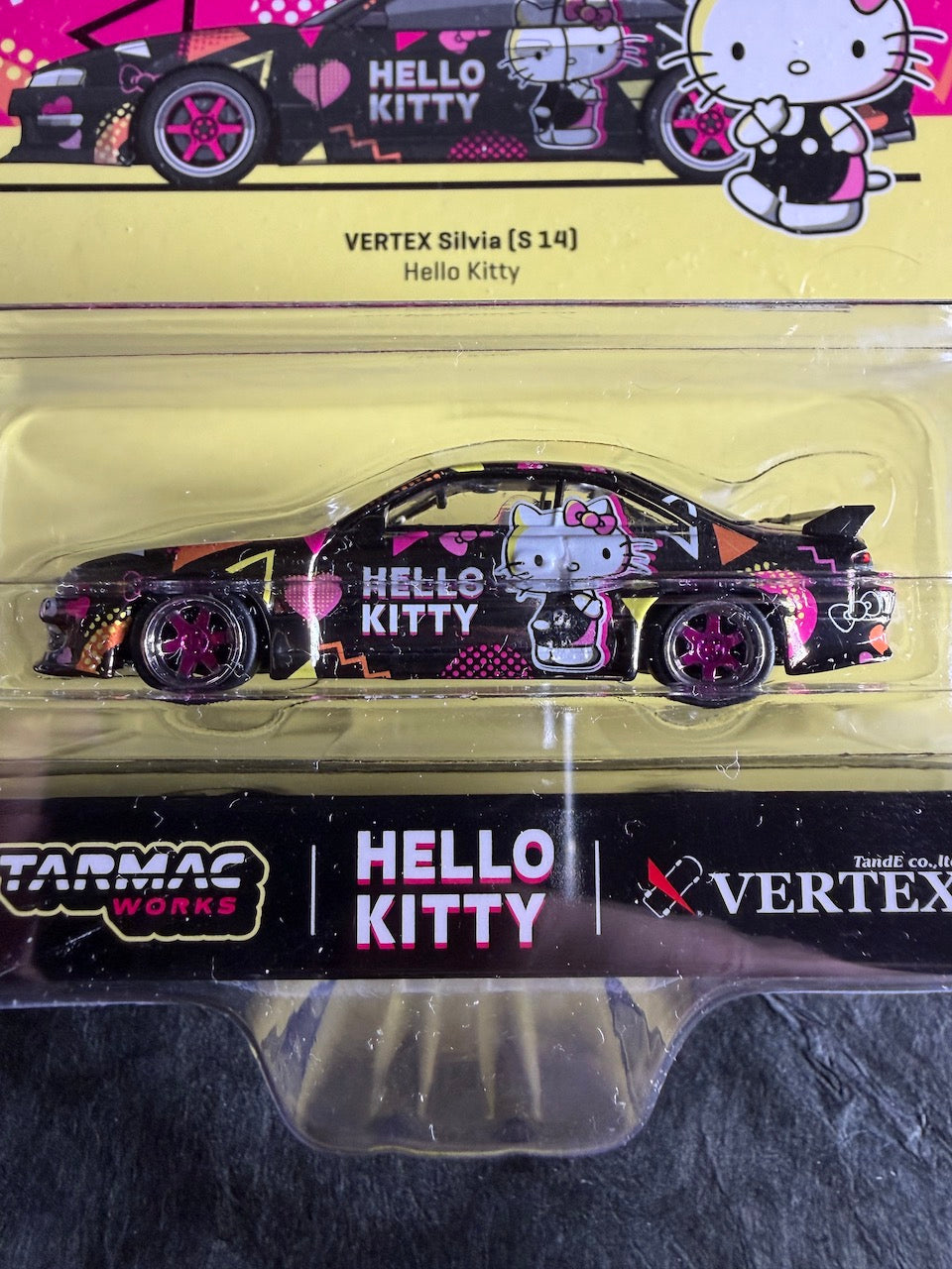 Tarmac Works - Vertex Silvia (S14) - Hello Kitty