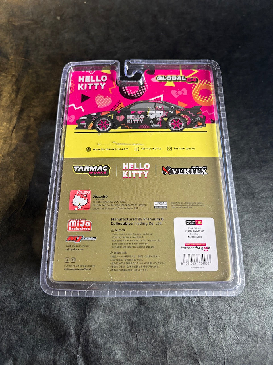 Tarmac Works - Vertex Silvia (S14) - Hello Kitty