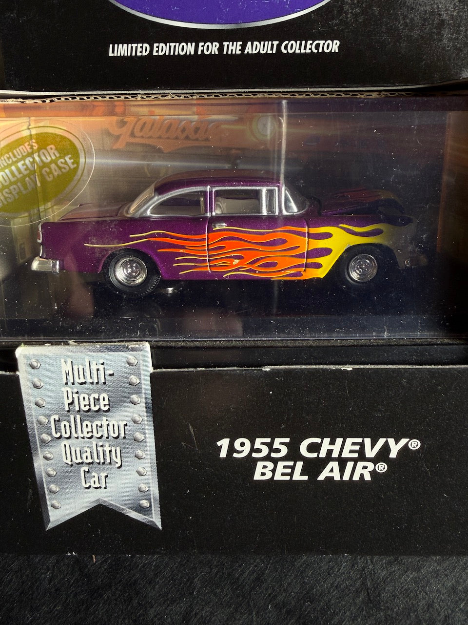 Hot Wheels - 1955 Chevy Bel Air - 100% Black Box