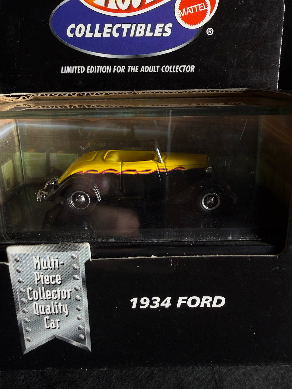 Hot Wheels - 1934 Ford - 100% Black Box