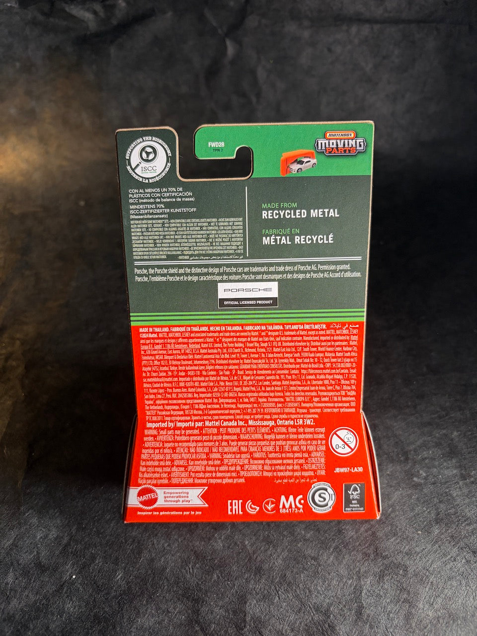 Matchbox - Porsche 356A - Moving Parts