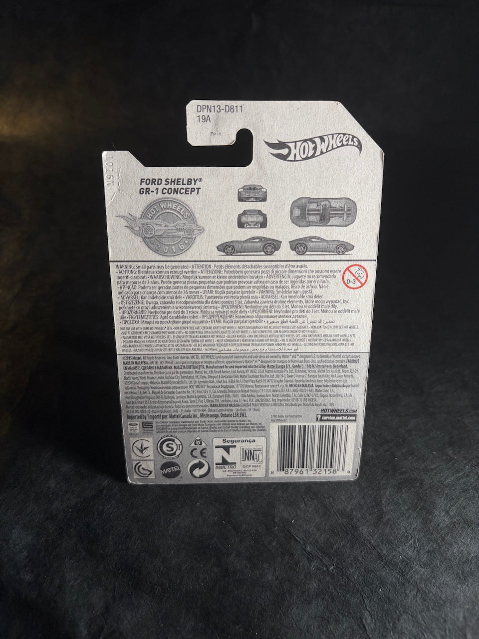 Hot Wheels - Ford Shelby GR-1 Concept - Gold Edition