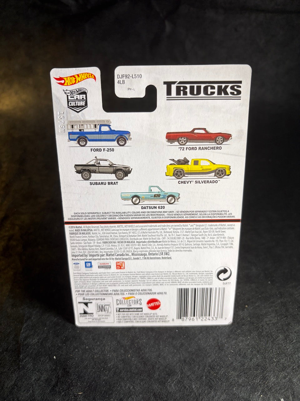 Hot Wheels - Datsun 620 - Car Culture