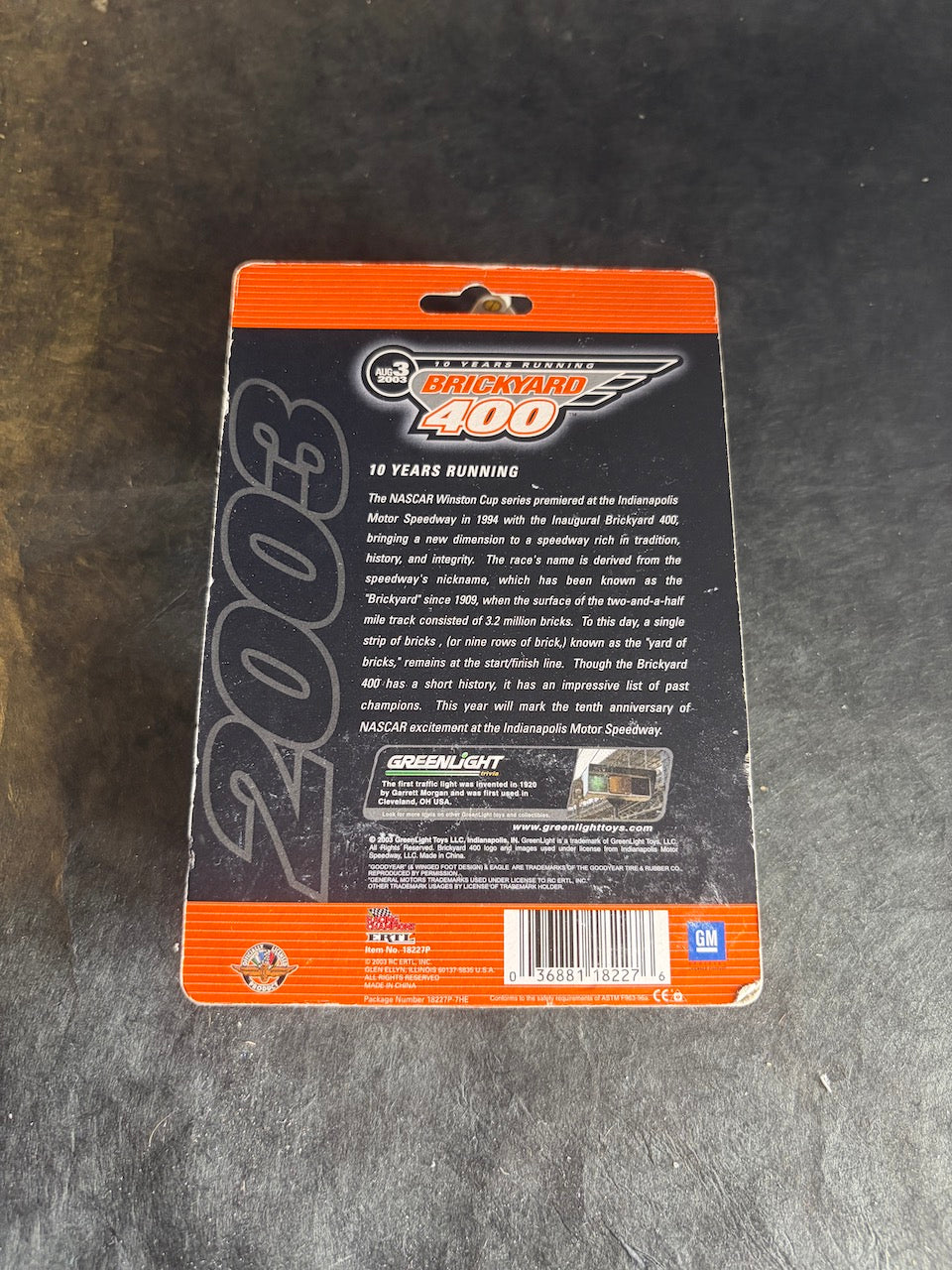 Greenlight - Brickyard 400 - Nascar