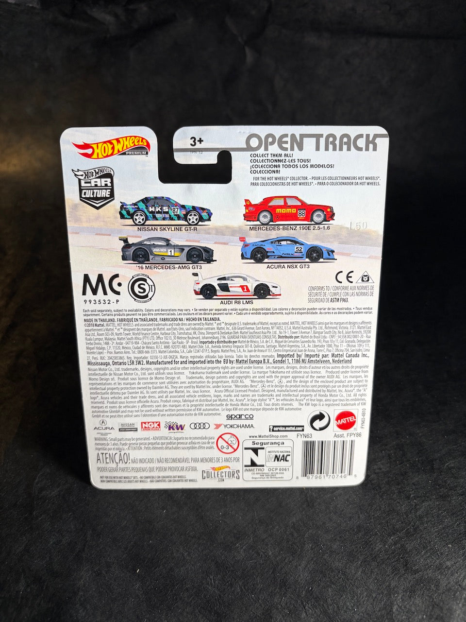 Hot Wheels - Acura NSX GT3 - Car Culture