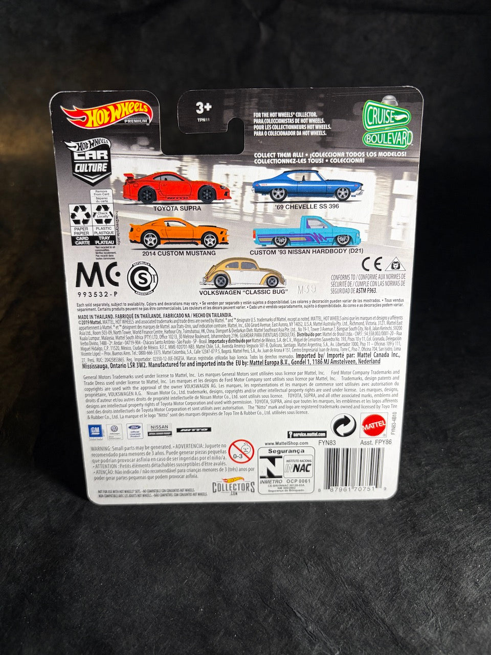 Hot Wheels - 2014 Custom Mustang - Car Culture