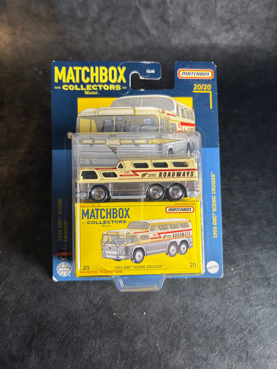 Matchbox - 1955 GMC Scenic Cruiser