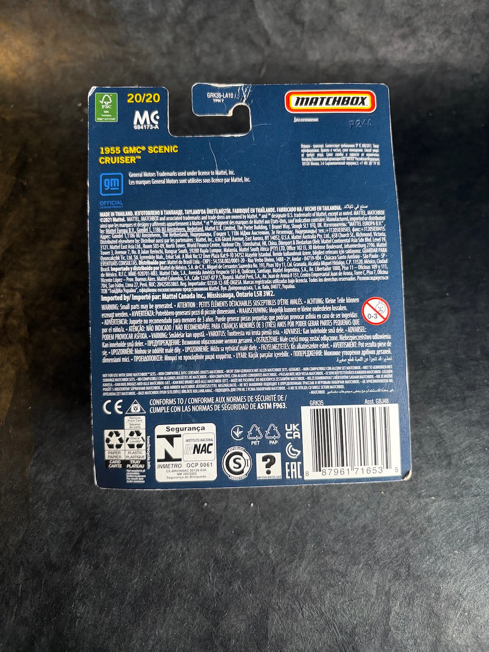 Matchbox - 1955 GMC Scenic Cruiser