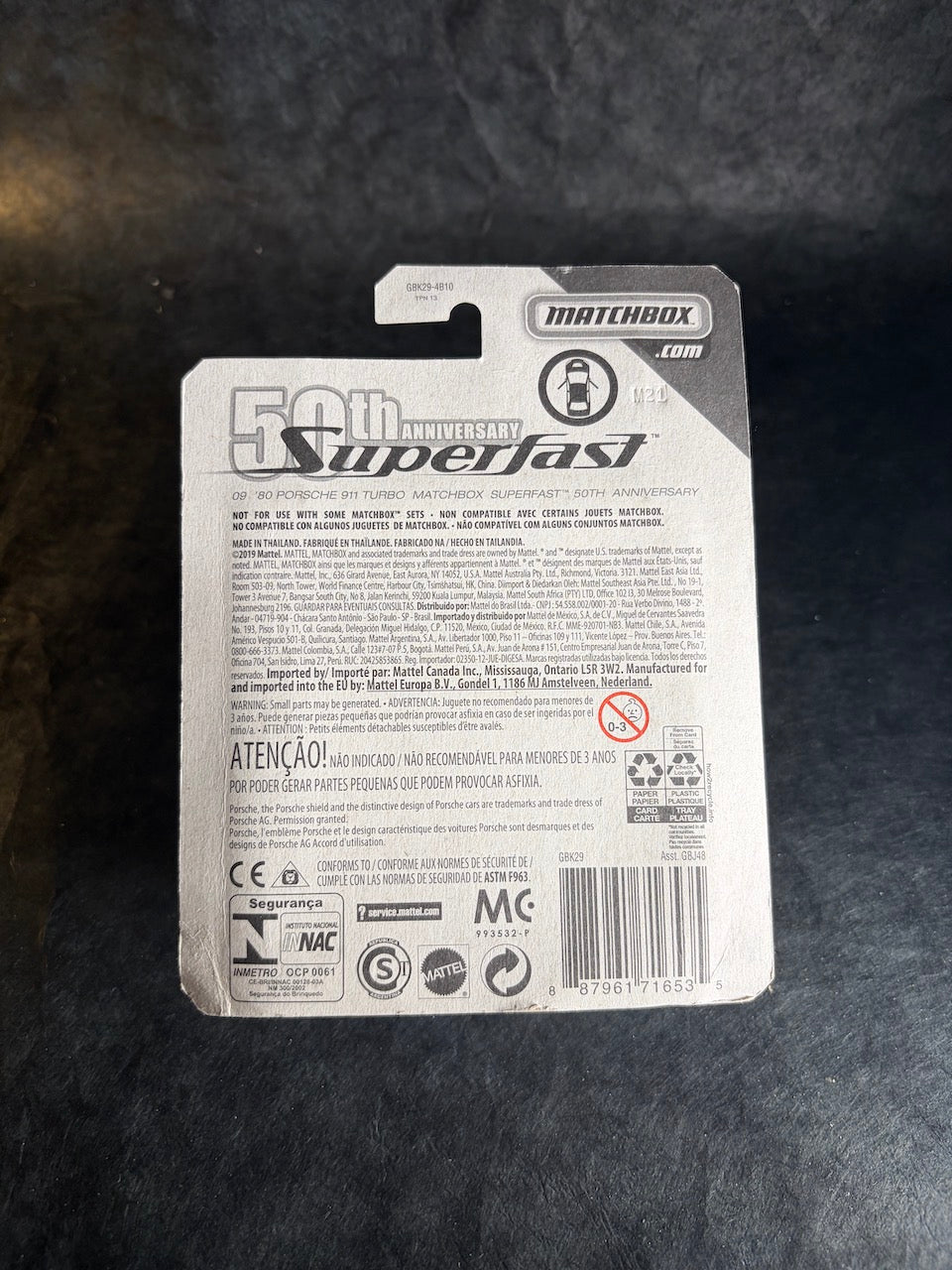 Matchbox - ‘80 Porsche 911 Turbo