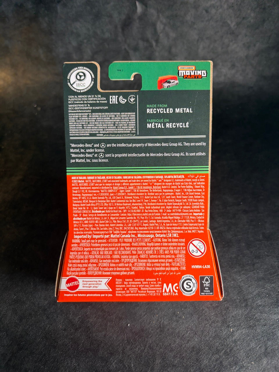 Matchbox - Mercedes-Benz Sprinter  - Moving Parts