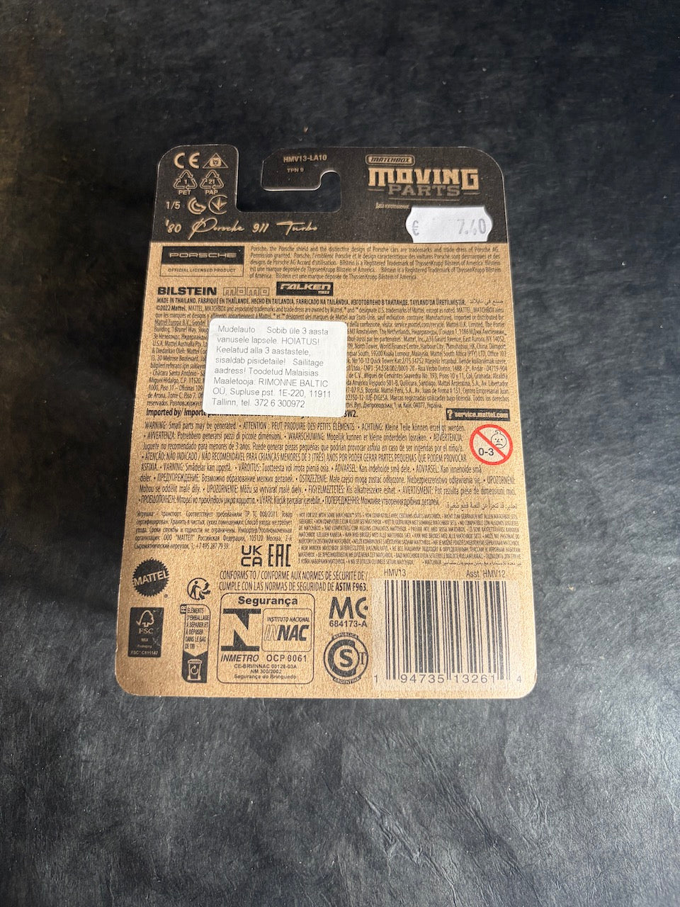 Matchbox - ‘80 Porsche 911 Turbo