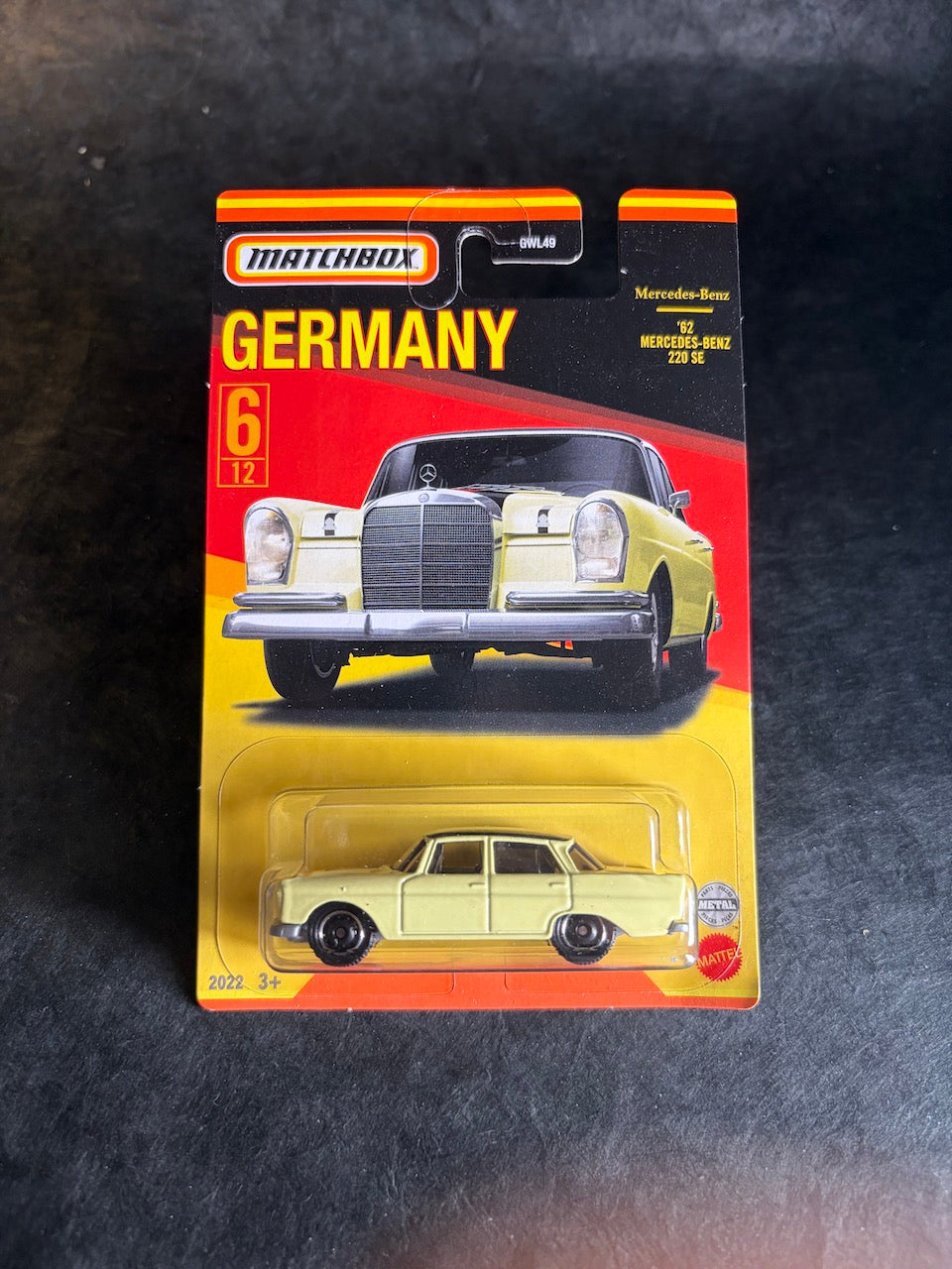 Matchbox - ‘62 Mercedes-Benz 220 SE - Germany