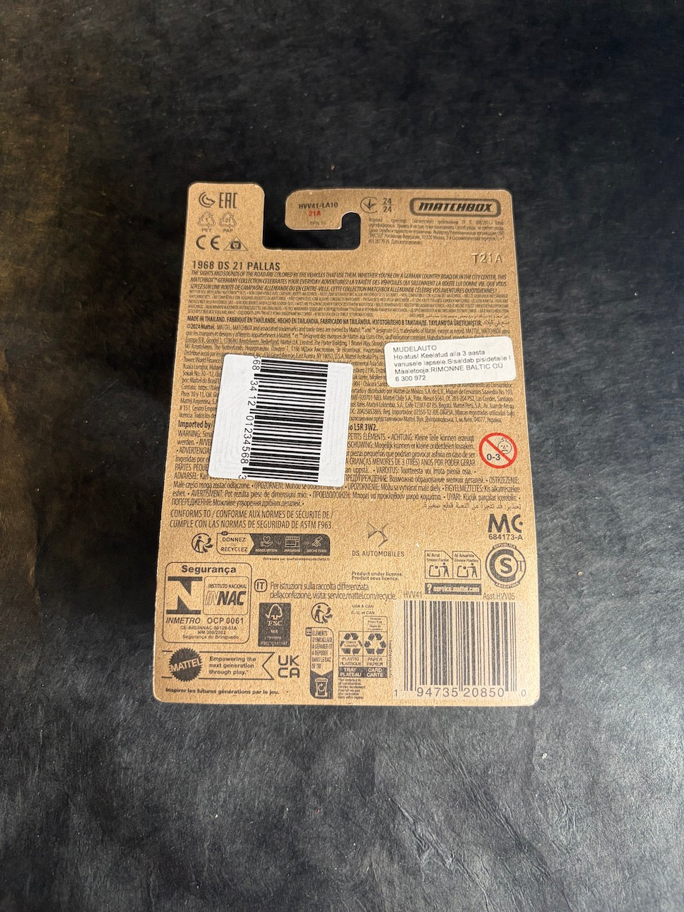 Matchbox - 1968 Citroën DS 21 Pallas  - European Streets