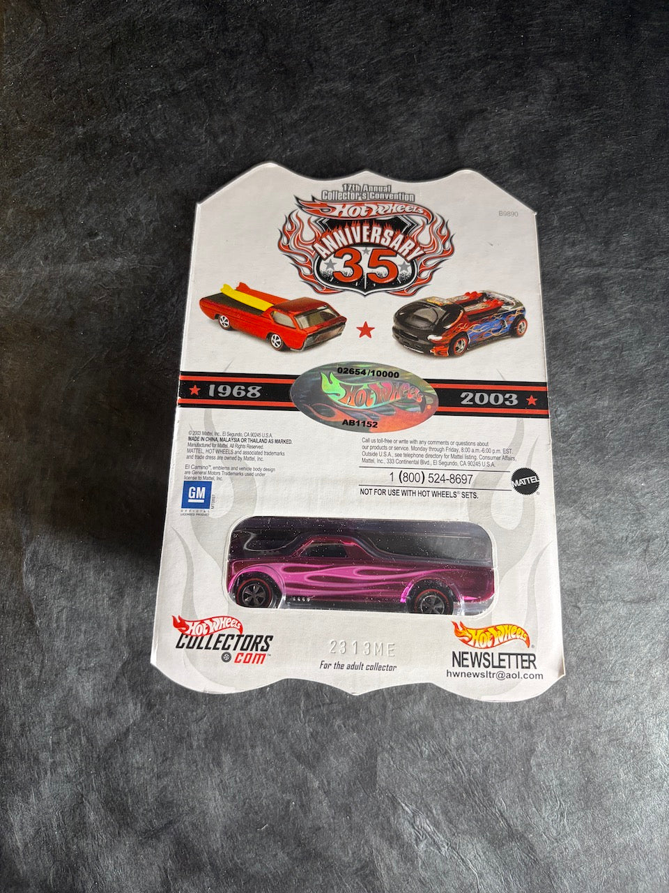 Hot Wheels - Custom Fleetside - 17th Annual Collector’s Convention