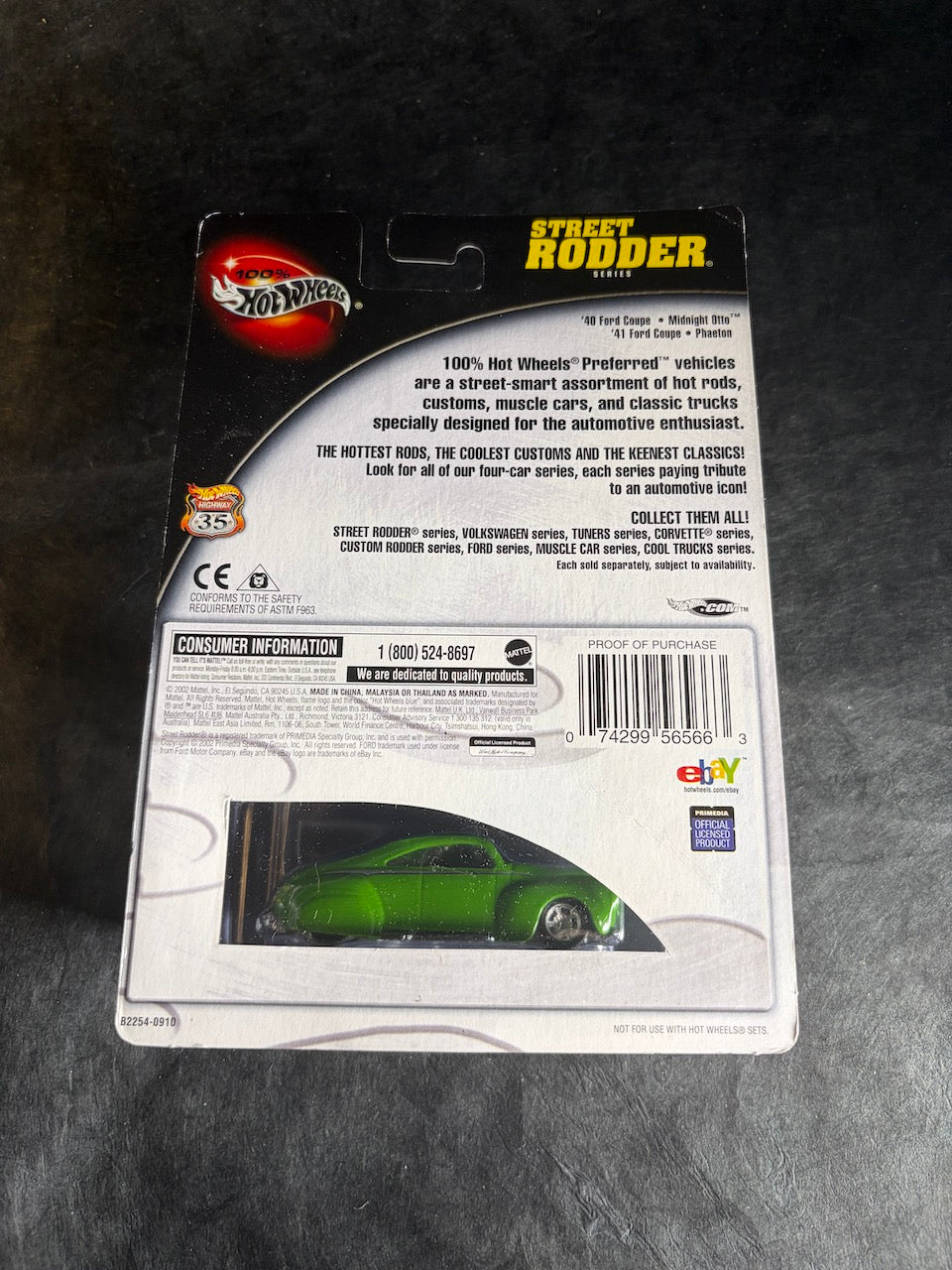 Hot Wheels - ‘41 Ford Coupe - 100% Hot Wheels