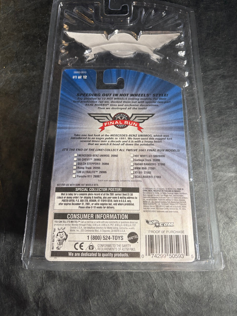 Hot Wheels - Mercedes-Benz Unimog - Final Run