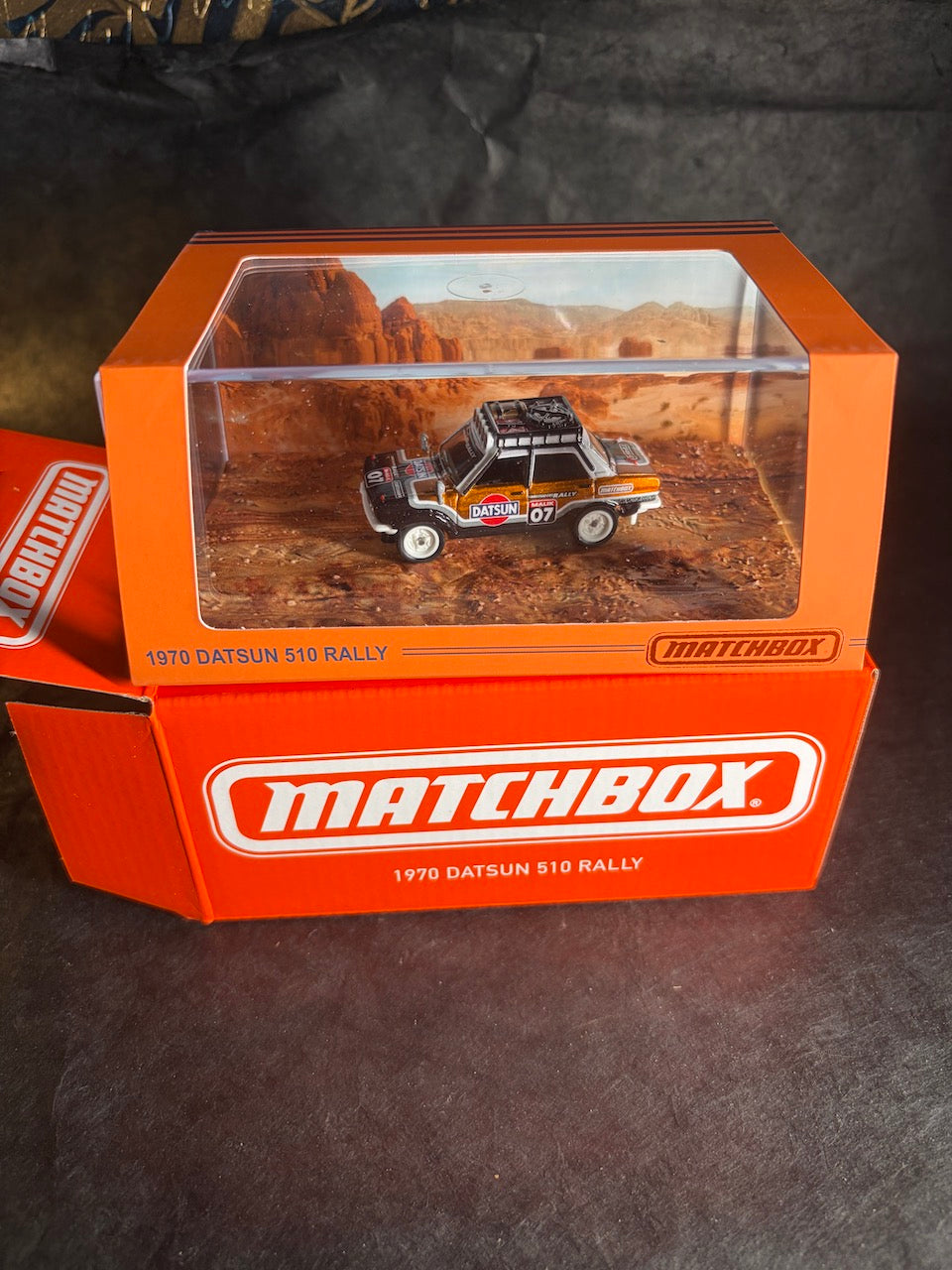 Matchbox - 1970 Datsun 510 Rally