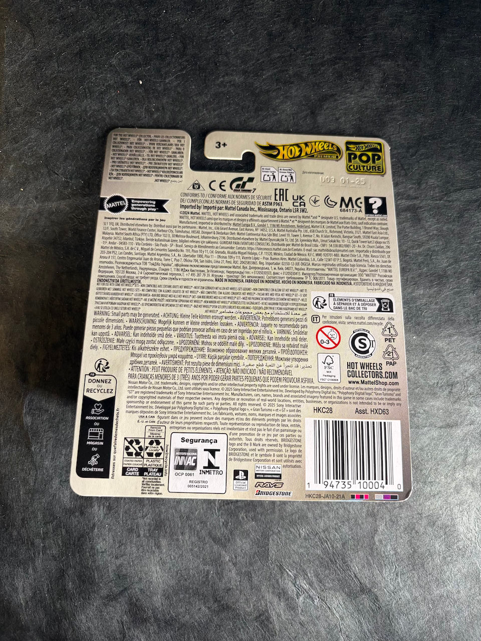 Hot Wheels - Nissan Skyline GT-R (BNR34) - Pop Culture