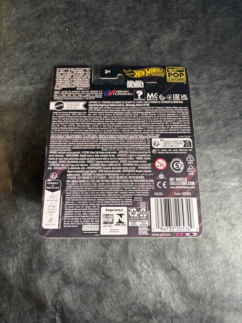 Hot Wheels - Nissan GT-R GT3 - Pop Culture