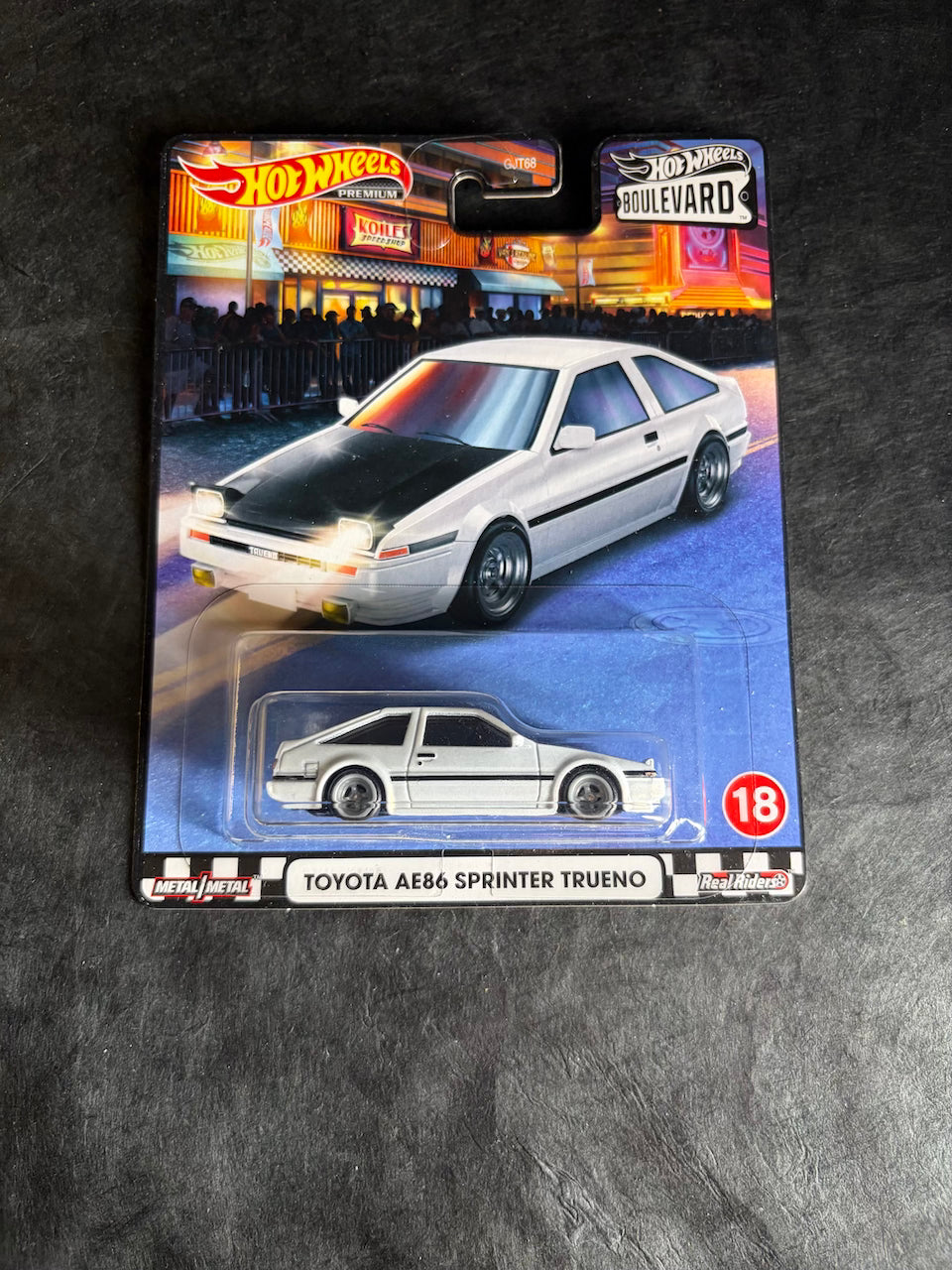Hot Wheels - Toyota AE86 Sprinter Trueno - Boulevard