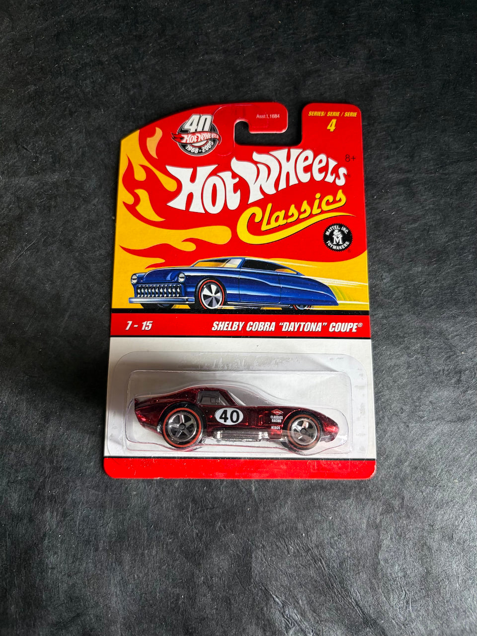 Hot Wheels - Shelby Cobra “Daytona” Coupe - Redline