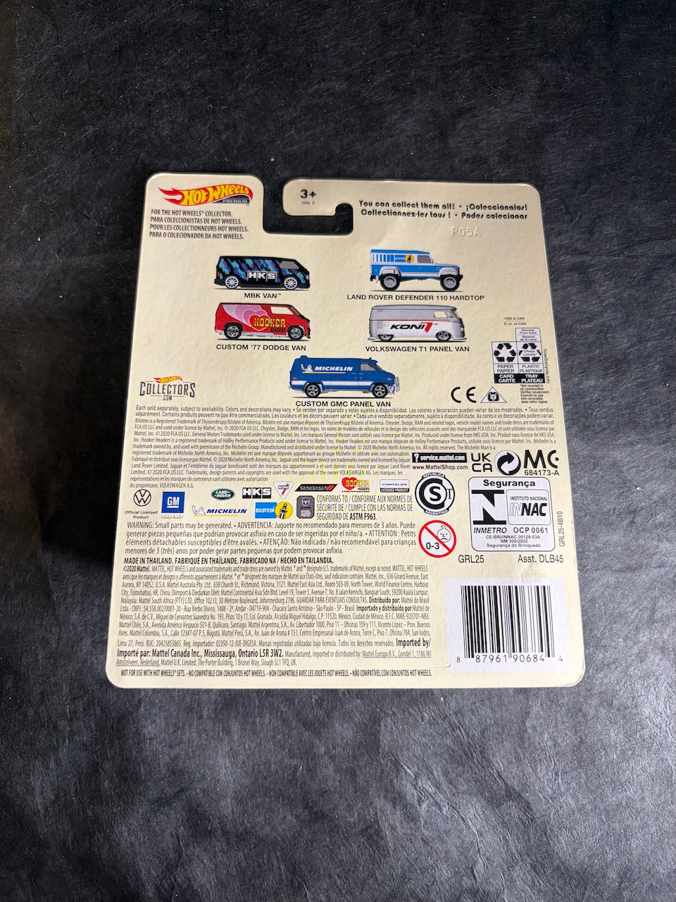 Hot Wheels - Custom GMC Panel Van - Michelin