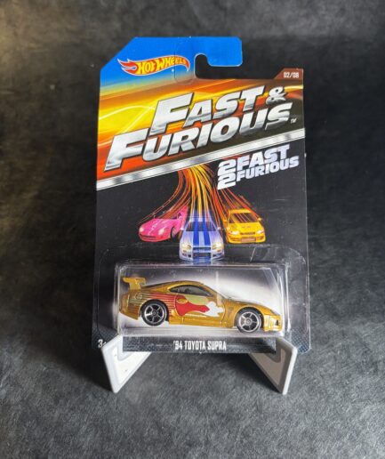 Hot Wheels - Slap Jack’s Gold Toyota Supra - Fast and Furious Silver Series