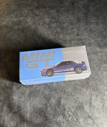 Mini GT - Nissan Skyline GT-R Top Secret - Metallic Blue