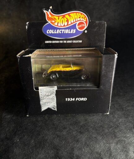 Hot Wheels - 1934 Ford - 100% Black Box