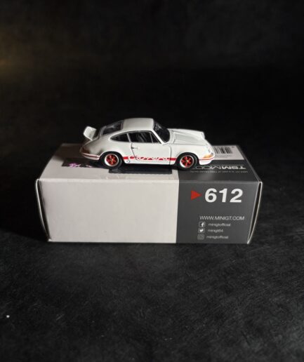 Mini GT - Porsche 911 RS 2.7 - Grand Prix White with Red Livery