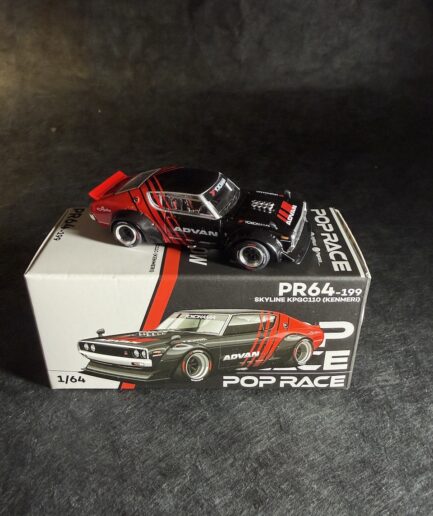 Pop Race - Skyline KPGC110 (Kenmeri)- Advan