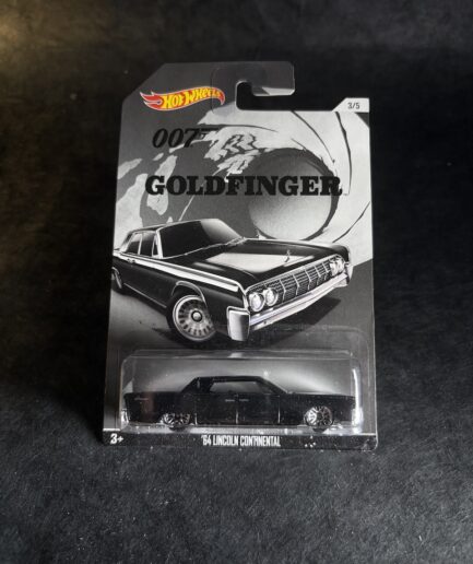 Hot Wheels - ‘64 Lincoln Continental - 007 Goldfinger