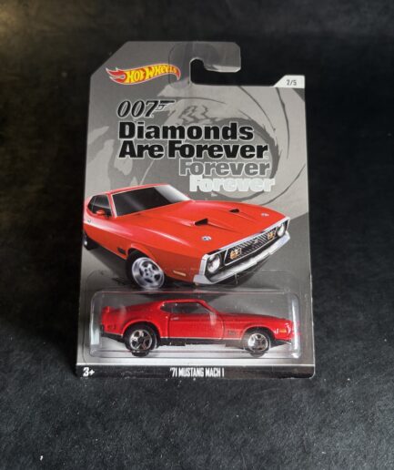 Hot Wheels - ‘71 Mustang Mach 1 - 007 Diamonds are Forever