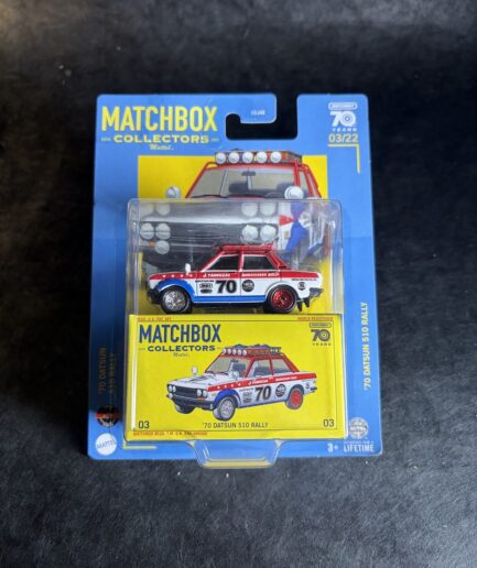 Matchbox - ‘70 Datsun 510 Rally