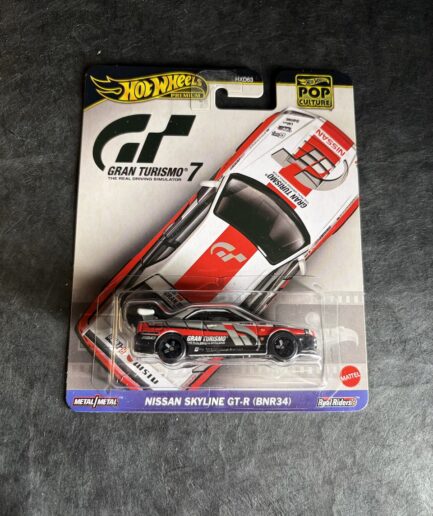 Hot Wheels - Nissan Skyline GT-R (BNR34) - Pop Culture
