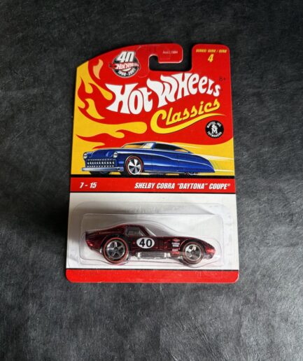 Hot Wheels - Shelby Cobra “Daytona” Coupe - Redline